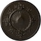 Ekena Millwork Flower Ceiling Medallion (Fits Canopies up to 3 7/8"), Hand-Painted Stone Hearth, 27"OD x 1 1/8"P CM27FLSHF - alternate 1